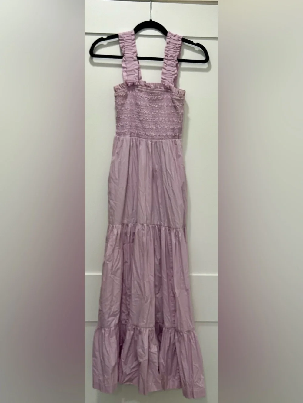 Abercrombie & Fitch Smocked Bodice Easy Maxi Dress | Size Medium